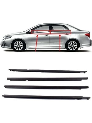 Npe Toyota Corolla 2007-2011 Dış Cam Sıyırıcı Fitil Takım Yüksek Kalite Araç Bilgisi