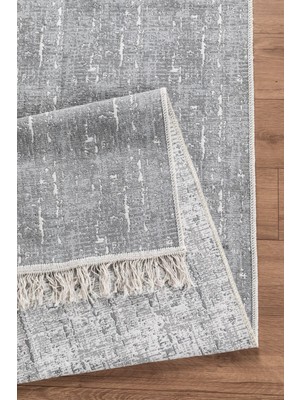 Valery Home Arya Çift Taraflı,katlanabilir,yıkanabilir, Pamuk Salon,oturma Odası,balkon Kilim Kremgri1 120 x 180  cm