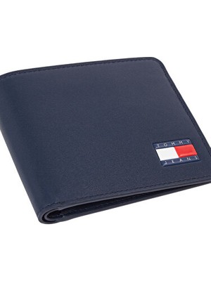 Tommy Hilfiger Tjm Herıtage Leather cc Wallet