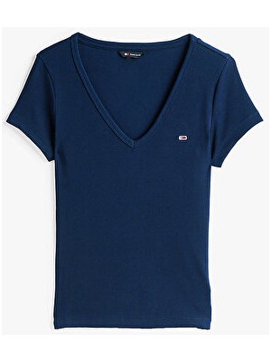 Tommy Hilfiger Tjw Slım Essentıal Rıb V Ss