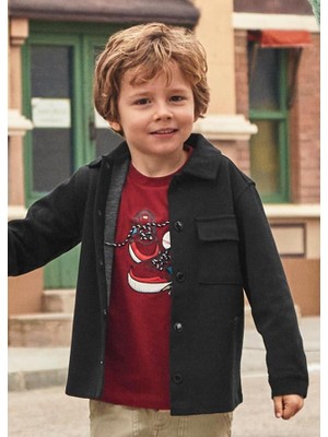 Mayoral Erkek Çocuk Uzun Kollu Gömlek Siyah 4106