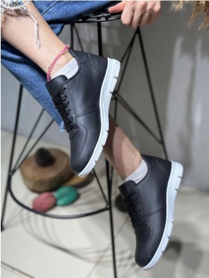 Unisex Siyah Sneaker Ayakkabı