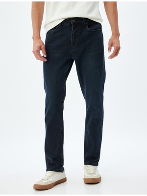 Koton Slim Fit Kot Pantolon - Brad Jean