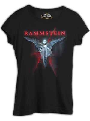 Rammstein - Rising Angel Siyah Bayan Tshirt