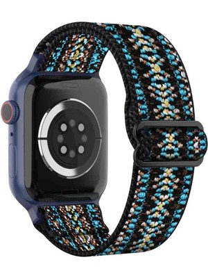 Apple Watch Seri 10-42 mm 9 8 7 6 Se 5 4 3 2 1 38-40-41 mm Elastik Rahat Kordon