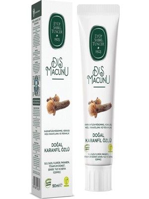 Eyüp Sabri Tuncer Eyüp Sabri Diş Macunu 90ML_KARANFIL Özlü 024379 *48