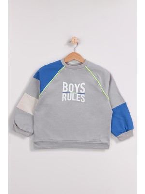 Harika Kids Erkek Çocuk 2'li Paket Basic Sweatshirt