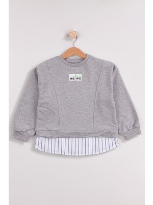 Harika Kids Erkek Çocuk 2'li Paket Basic Sweatshirt