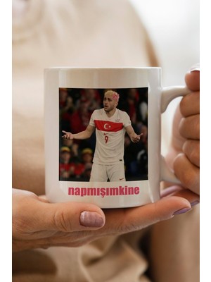 South Steel Barış Alper Yılmaz Napmışımkine Baskılı Premium Yılbaşı Hediyesi Kupa Bardak