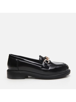 Yaya By Hotiç Siyah Kadın Loafer