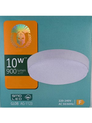 Hedyex IP65 Su Geçirmez Banyo Tuvalet Lambası 10W LED 900LM Beyaz Işık