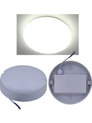 Hedyex IP65 Su Geçirmez Banyo Tuvalet Lambası 10W LED 900LM Beyaz Işık