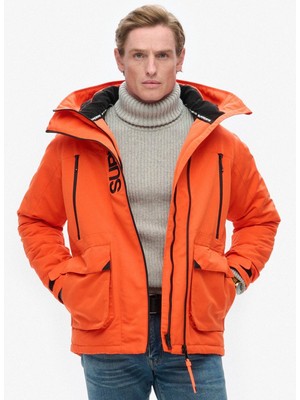 Superdry Turuncu Erkek Mont M5011922AWZT_HOOD Ultımate Emb Wınd