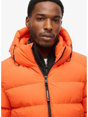 Superdry Turuncu Erkek Mont M5011905AWZT_HOODED Sports Puffer J