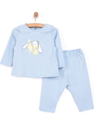 HelloBaby  Tavşan Neni Pijama Takımı Erkek Bebek