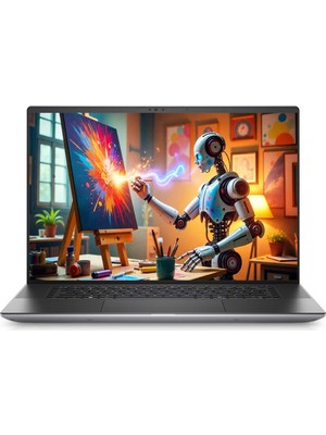 Dell Precision M5690 XCTOP5690EMEA-VP2A1 Ultra9 185H 64GB 512SSD+1TBSSD RTX2000 16" Fhd+ Freedos Dizüstü Iş Istasyonu