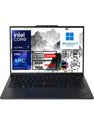 Lenovo Thinkpad X1 Carbon G12 Ultra 7 155H 32GB 1tb SSD 14" Wqxga+ W11P Notebook 21KC00SGTX