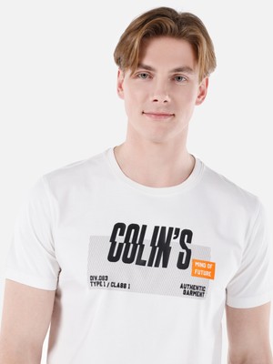 Colin's Beyaz Erkek Tshirt K.kol