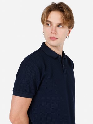 Colin's Lacivert Erkek Polo K.kol