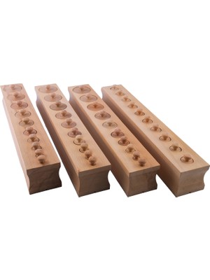 Balatoyz Montessori Kulplu Silindirler