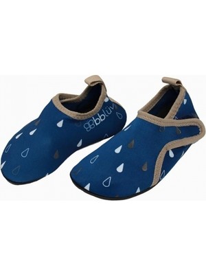 Bblüv Bbluv Shooz Navy Çocuk Havuz ve Deniz Ayakkabısı Yumuşak Kumaş ve Kaymaz Taban ile Güvenli