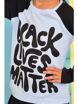 Black Lives Matter Erkek Çocuk Sweatshirt