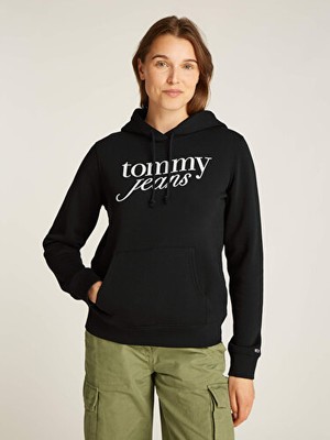 Tommy Hilfiger Tjw Reg Ess Logo Hoodıe Ext