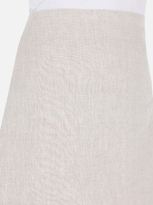Mini Skirt   Kadın Bej Etek Cl1068925