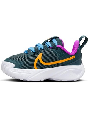 Nike Star Runner 4 Nn (Td) Deep Jungle Running Elastik Bağcıklı Çocuk Yürüyüş Koşu Ayakkabısı Yeşil