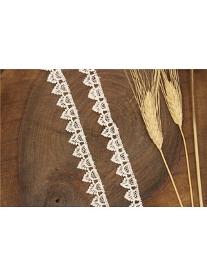 Gül Güpür 1103 - 9 mt Krem