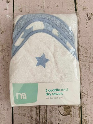 Mothercare Yıldız 3'lü Havlu Kundak Seti