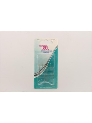 Gül El Dikiş İğneleri-İğne Oyası İğnesi - 1 Kart Nikel