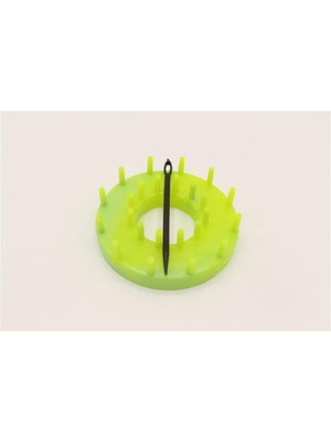 Gül Motif Aleti Yuvarlak - Std Renkli