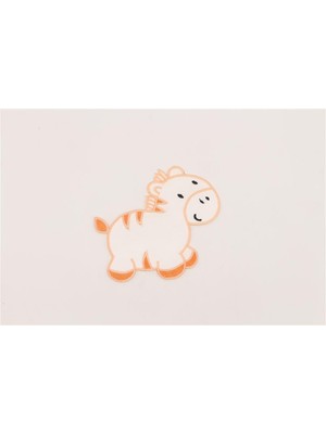 Gül Model 3 Bebek Aplik - Std Turuncu