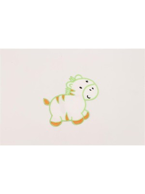 Gül Model 3 Bebek Aplik - Std Yeşil