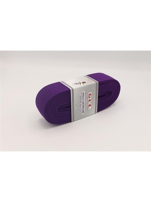Gül Renkli Lastik 5 cm - 10 mt Mor