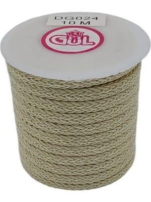 Gül Iğneli Kordon - 50 mt Kırık Beyaz