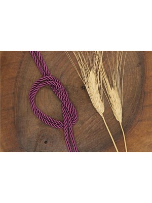 Gül Kordon 3.5 mm - 10 mt Mürdüm