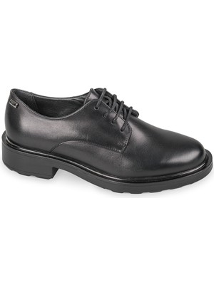 Valleverde Kadın Oxford ( Klasik) V49750A Valleverde Calz.donna Scarpa Vitello Nero