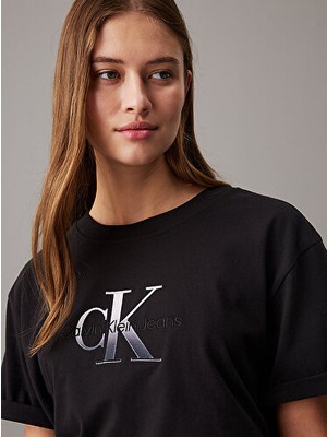 Calvin Klein Embroıdered Monologo Tee