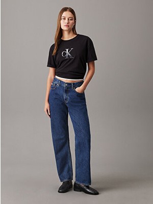 Calvin Klein Embroıdered Monologo Tee