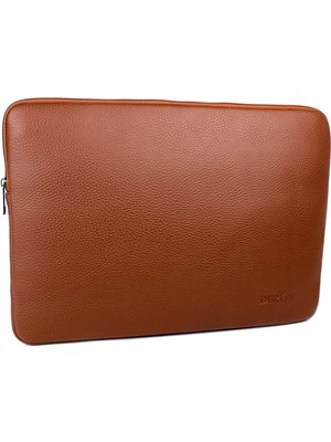 Unisex Taba Büyük Boy 15,6 Inc Uyumlu Laptop Notebook Çanta Kılıf