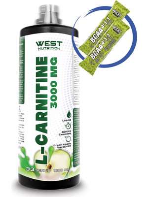 west nutrition l carnitine West Nutrition L-Karnitin 3000 Mg. 1000 Ml 33 Servis Yeşil Fiyatı