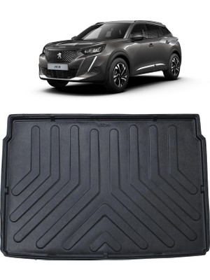 Rizline Peugeot  2008  2020 +Üst Konum Bagaj Havuzu Siyah