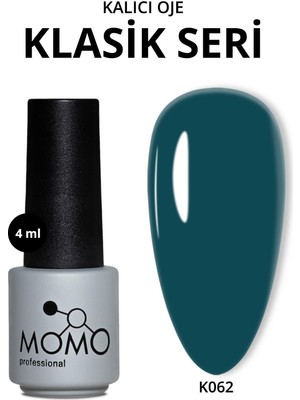 Momo Professional Kalıcı Oje Petrol Yeşili K062 4 ml