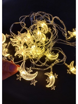 Winboss Dekoratifled Işık Ay Yıldız - 5mt.