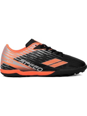 Kinetix 101899980 4W Speed Tf 4pr Unisex Halı Saha Ayakkabısı Siyah - Turuncu