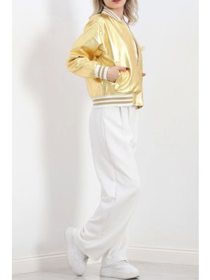 Xpetrana Winta- Varak Bomber Ceket Gold - 2614.1367.