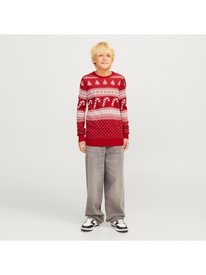 Jack & Jones Çocuk Yılbaşı Temalı Kazak - Xmas