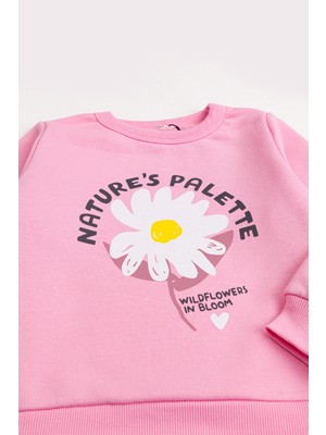 Harika Kids Kız Çocuk 2'li Paket Basic Sweatshirt